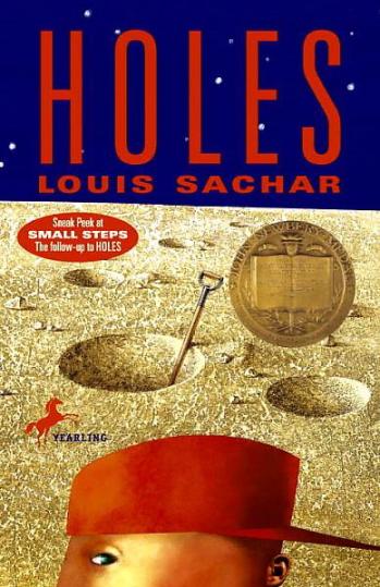 Holes - Louis Sachar - YA Books - theme - writing tips - Novel Conclusions - Christi Gerstle